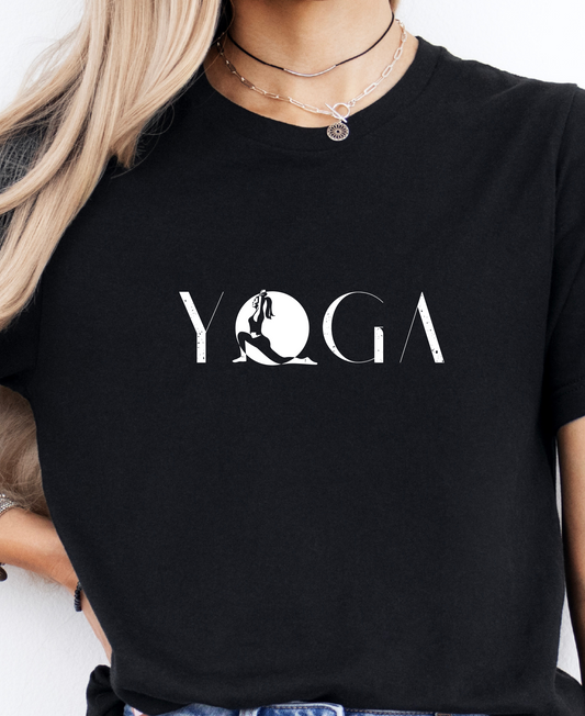 Cute Yoga Tee | Meditation Yoga | High Frequency Spiritual Apparel | Gift For Him or Her | Unisex Men & Women's T-Shirt | 5D Tees