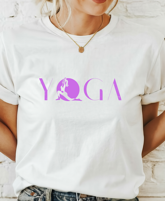 Cute Yoga Tee | Meditation Yoga | High Frequency Spiritual Apparel | Gift For Him or Her | Unisex Men & Women's T-Shirt | 5D Tees
